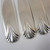 6pce Vintage S C Fohg Monarch silver plate Small Meat, Cocktail, Oyster Forks.