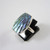 Vintage New Zealand Ataahua Sterling Silver Paua Shell Ring