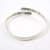  Vintage Sterling Silver Wire Wrapped Bangle