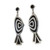 Vintage Sterling Silver Mexican Drop Earrings