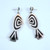 Vintage Sterling Silver Mexican Drop Earrings