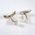 Australian Designer Sterling Silver Cufflinks 'Lunar' by Daniel Bentley