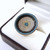 Vintage Sterling Silver Rose Gold Gilded Turkish Gemstone & Turquoise Ring