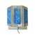 Vintage Ocean Blue Wall Light /Sconce by Vitrika, Denmark c.1970