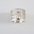 Vintage Sterling Silver & Topaz Breuning Ring