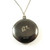 Vintage Engraved Sterling Silver Locket on 52cm Chain.