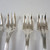 6 Vintage Oneida Community Dover Silver Plate Oyster forks