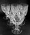 6 Vintage Stuart Crystal Beau 120ml Claret Wine Glasses