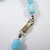 Vintage 1950's Turquoise, Blue & Aventurine Art Glass Beaded Necklace