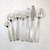 6 Person Vintage Danish Silver Plate Major Cutlery Set S. Chr Fogh
