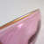 Australian Matt Larwood Studio Optically Ribbed Art Glass Bowl in Cranberry Pink