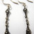 Vintage Art Deco French Charles Forgelot Sterling Silver Marcasite Drop Earrings 