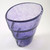 Vintage Kosta Boda Ann Wahlstrom Amethyst Purple Mezzo stepped vase