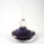 Australian Rob Gatt Art Glass Purple Perfume bottle