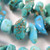 Vintage Natural Turquoise with Silver Inclusions Necklace. 129gms. 
