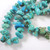 Vintage Natural Turquoise with Silver Inclusions Necklace. 129gms. 