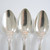3 Antique Austro Hungarian Solid Silver 800 Teaspoons