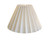 Vintage Small Carved Marble Lamp Choice of Pleated Shade.