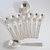 Art Deco Vintage Danish A. Prip Silverplate Teapoon Serving Cutlery