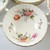  4 x Vintage Royal Crown Derby Posies Cream Soup Bowls and Saucers