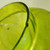 Large Antique Art Nouveau Iridescent Art Glass Vase Bowl with frog