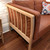 2 Seater Vintage Danish Caramel Leather Couch or Sofa