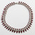 Vintage Danish Sterling Silver Enamel Ox Blood Necklace Bracelet & Earrings Volmer Bahner