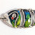 Vintage Italian Sterling Silver Enamel Fish Pendant on Chain