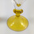 2 x 1937 Art Deco Thomas Webb Coronation Wine glasses Uranium Glow.