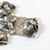 Vintage Art Deco Danish 830S Silver Acorn & Oak Leaf Cross Pendant Gustav Adolf