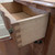 Vintage Danish French Oak Petite 2 Drawer Chest of Drawers