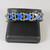 Vintage Danish Sterling Silver Blue Enamel Bracelet Volmer Bahner