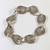 Danish Sparkling Sterling Silver Troels Tvenstrup for Randers Hand Made Modernist Bracelet