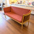 Danish 3 Seater Erik Ole Jorgensen J149 Sofa for Nordisk Andels Eksport with Beech Frame