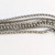 Vintage 6 strand silver necklace with fancy antique clasp