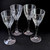 4 Vintage Stuart Crystal Madison White Wine Glasses 4 Vintage Stuart Crystal Madison White Wine Glasses