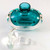  Australian Teal Art Glass Perfume Bottle Maureen Williams 