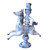 Vintage Danish Bjorn Wiinblad Own Studio Horse & Rider Candle Stick Sculpture