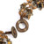 Vintage Elaborate Crystal and Tigers Eye Necklace