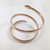 Antique Art Deco 9ct Rose Gold Silver Lined Armlet or Bracelet