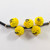 Hayley Coates for Suzette Watkins Australian Landscape Wattle Necklace