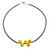 Hayley Coates for Suzette Watkins Australian Landscape Wattle Necklace