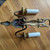 Vintage Early 20th Century French Style Brass candelabra wall sconces