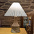 Vintage Danish Stoneware Table Lamp Chris Haslev for Jeti