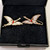 Vintage Danish Erik Magnussen Sterling Silver Enamel Nordic Swan Earrings