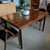 Vintage Mid Century Modern Danish Brazilian Rosewood Extension Dining Table