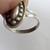 Vintage Danish 830S C Brumberg Hansen Silver Ring Q 1/2