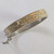 Vintage Gilded Siam Sterling Silver Engraved cuff bangle