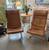 2 Vintage Danish Mogens Hansen Beech & Leather Easy Chairs 
