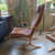 2 Vintage Danish Mogens Hansen Beech & Leather Easy Chairs 
